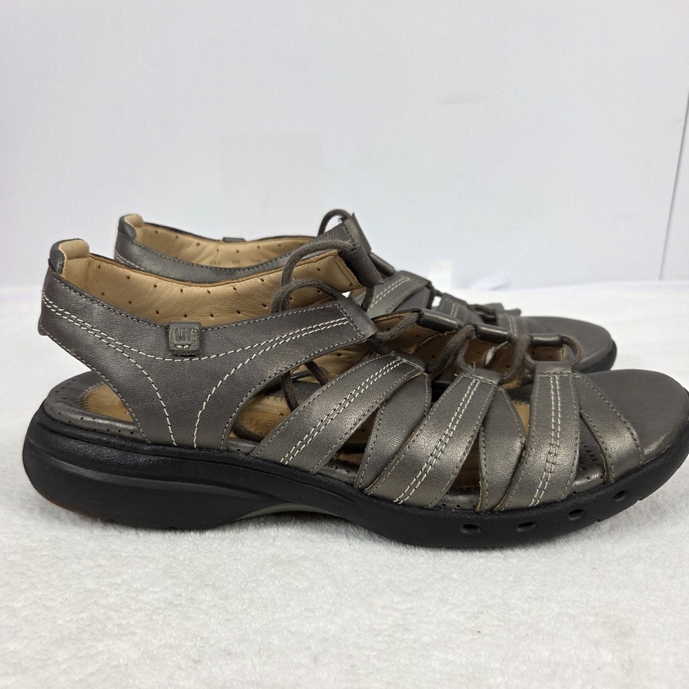 Clarks Unstructured Womens Sandals  9.5 M Titanium